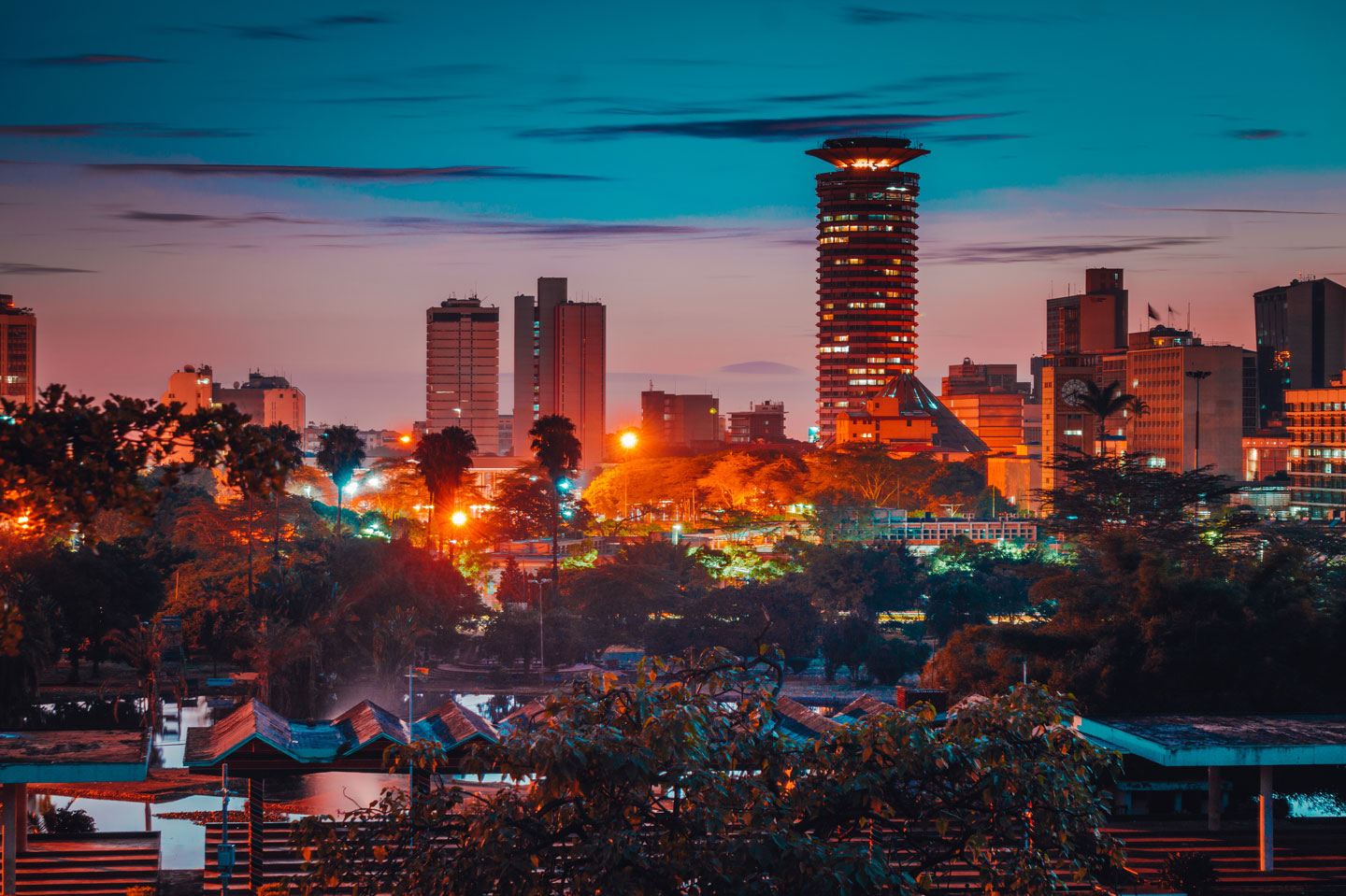 Photo of Nairobi skyline
